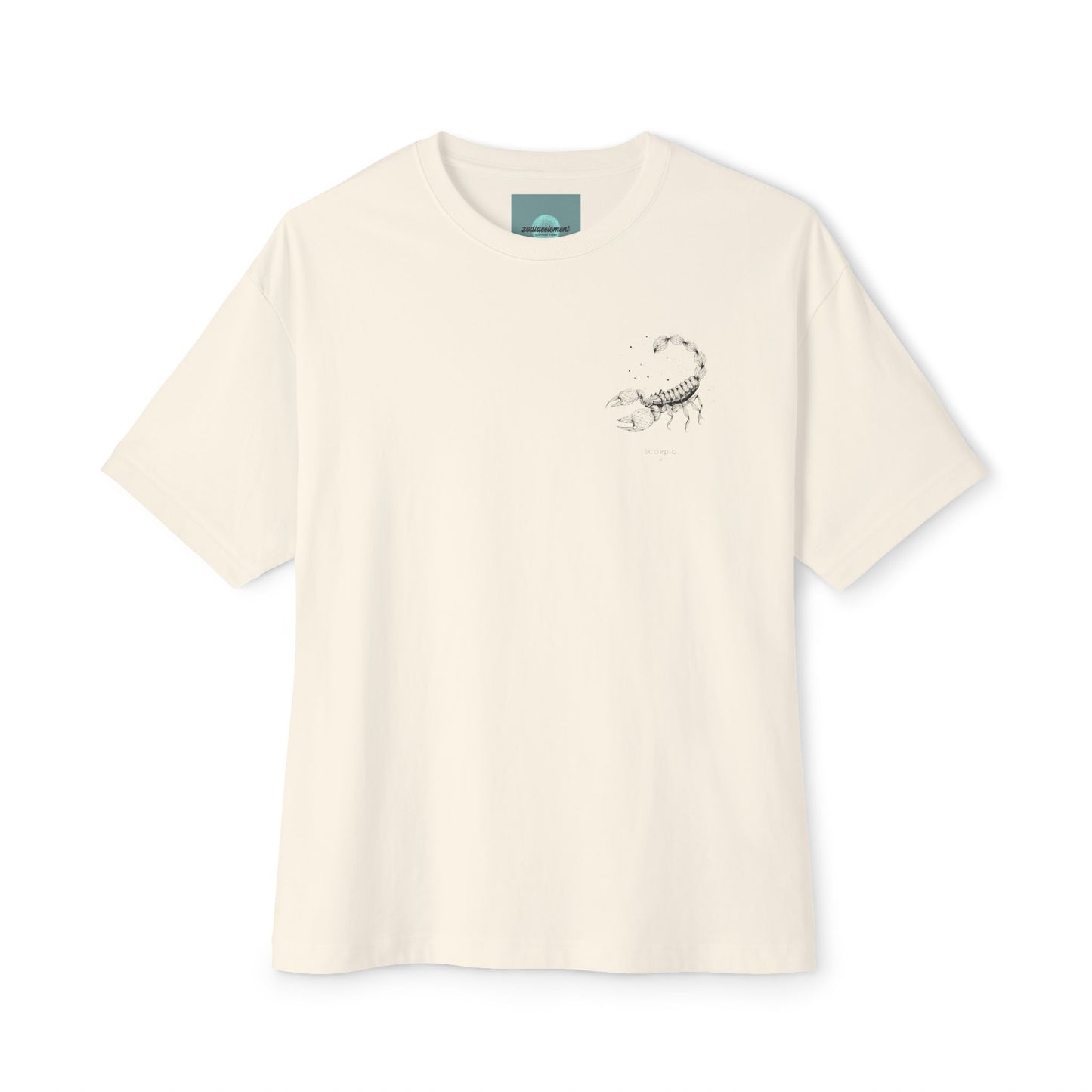 Scorpio Zodiac Boxy Tee, Unisex Graphic Tee, Astrology Shirt, Horoscope T-Shirt, Gift for Scorpio, Astrology Lover Tee