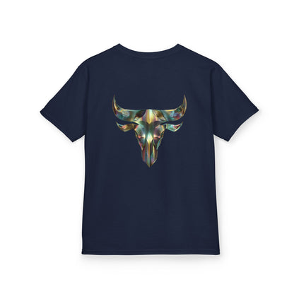 Taurus Kids Tee - Calm Power Graphic, Astrology Shirt, Zodiac Sign Gift, Birthday Apparel, Trendy Kids Wear