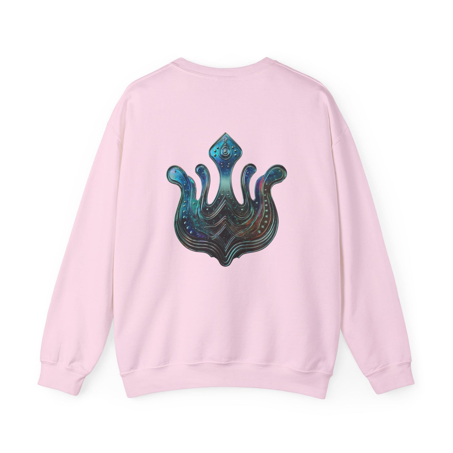 Air Element Aquarius Crewneck Sweatshirt | ♒ Rebel Flow | Psychedelic Zodiac Apparel