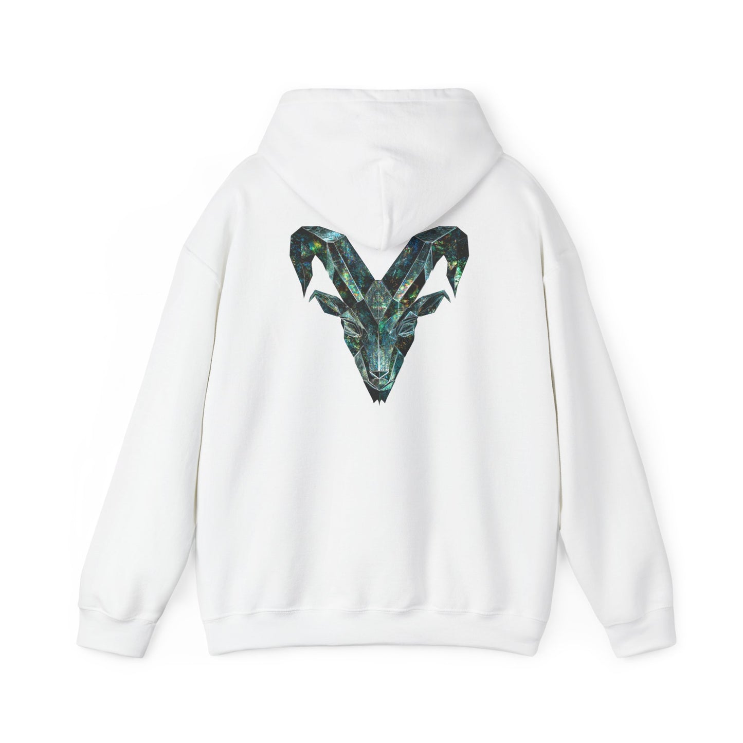 Earth Element Capricorn Hoodie | ♑ Mountain Ram | Psychedelic Zodiac Sweatshirt