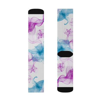 Artistic Sublimation Socks with Colorful Smoke Design, Gift for Sock Lovers, Fashionable Women's Accessories, Unique Gift for [...]