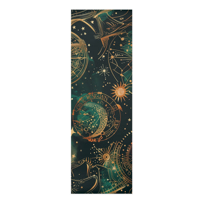 Celestial Yoga Mat - Astrological Design for Mindful Practice
