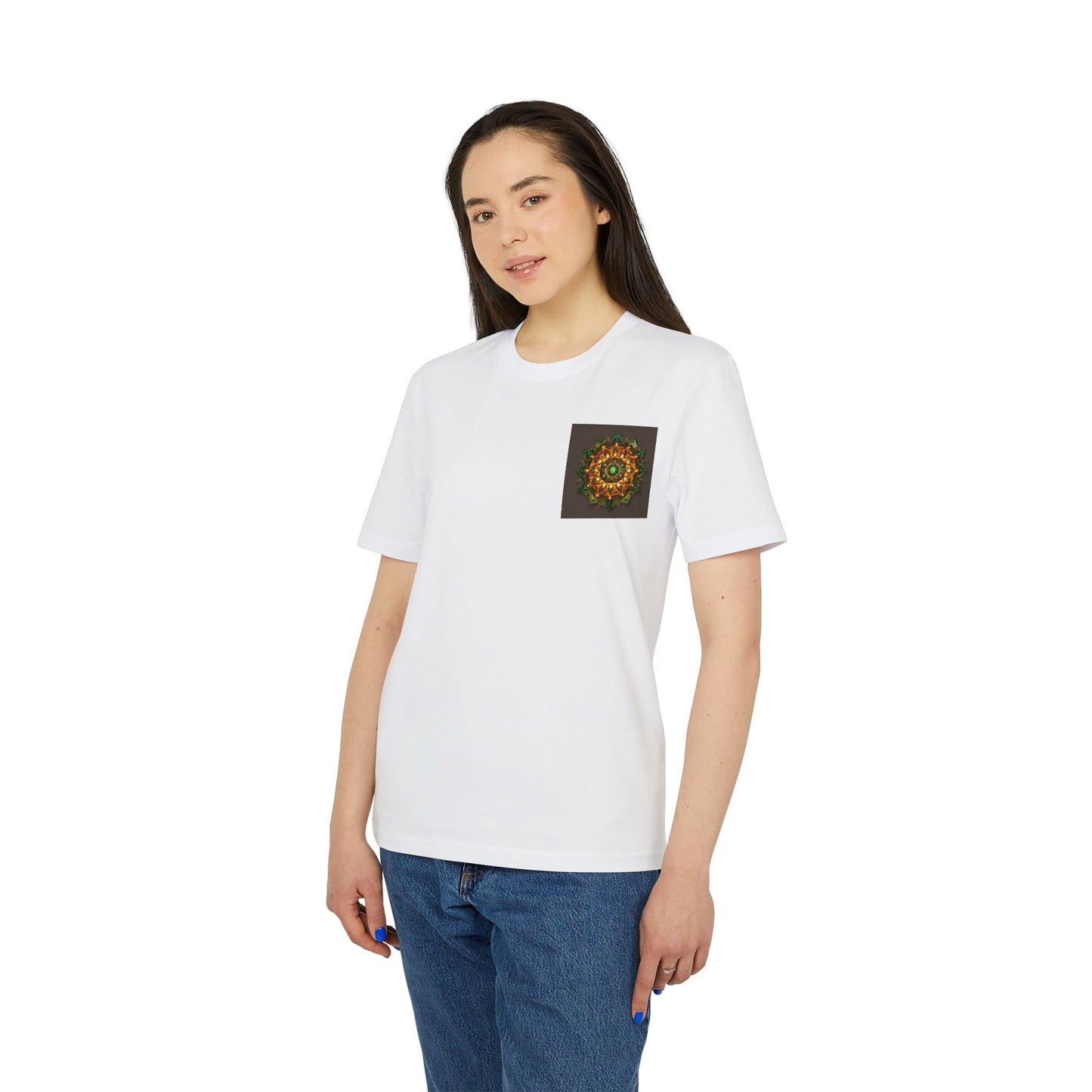 Artistic Mandala T-Shirt | Unisex Graphic Tee for Creators, Gift for Artists, Casual Wear, Bohemian Style, Unique Design