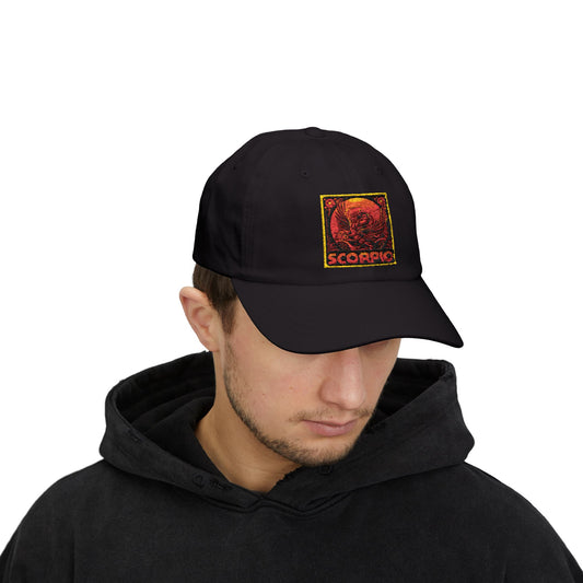 Stylish Scorpio Dad Cap | Perfect Gift for Astrology Lovers, Casual Wear, Unisex, Adjustable Baseball Hat, Zodiac Sign Apparel