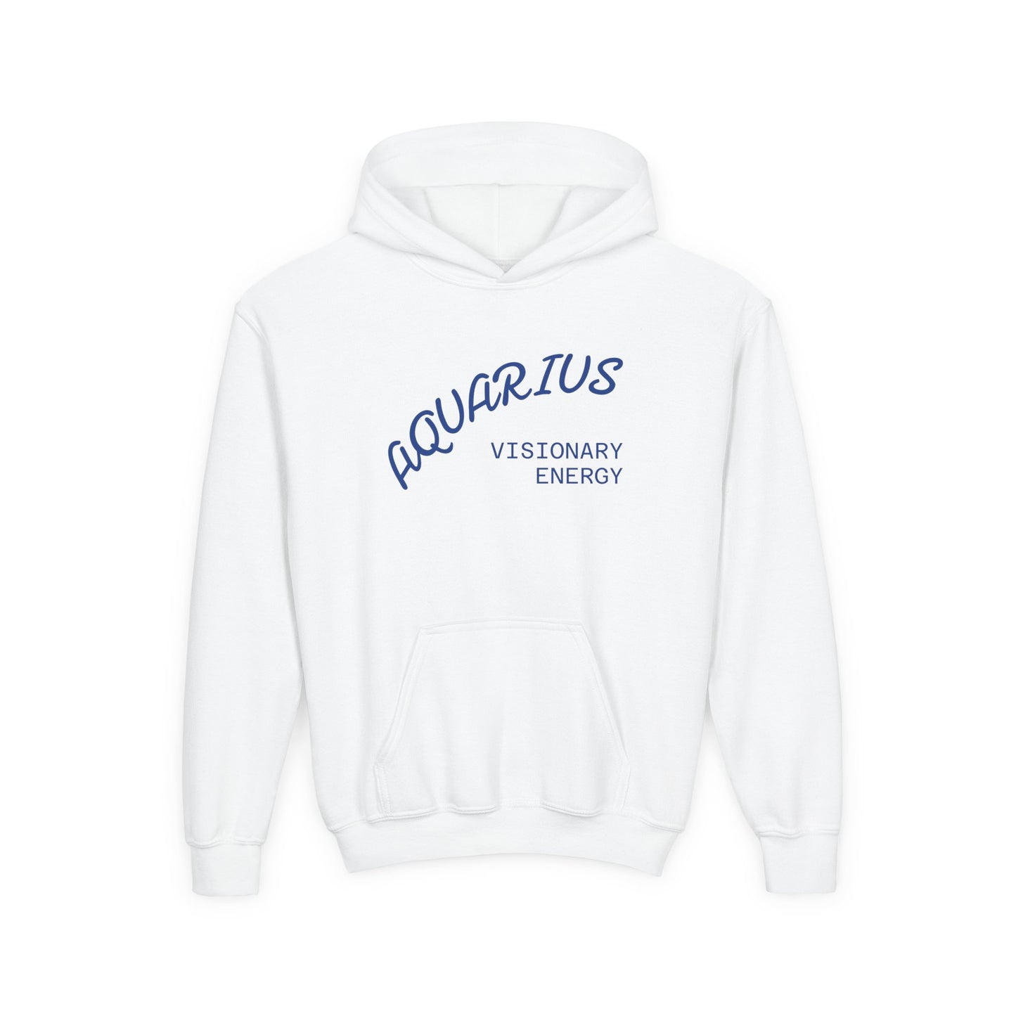 Air Element Aquarius Youth Hoodie | ♒ Rebel Flow | Psychedelic Zodiac Sweatshirt