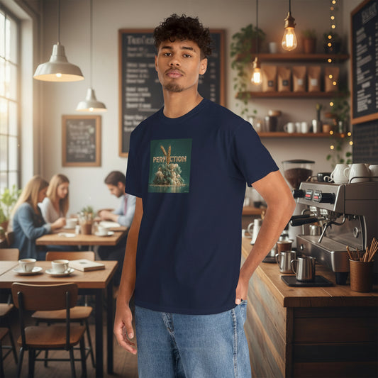 Perfection Rocket Tee — Vintage Space Launch Graphic T-Shirt