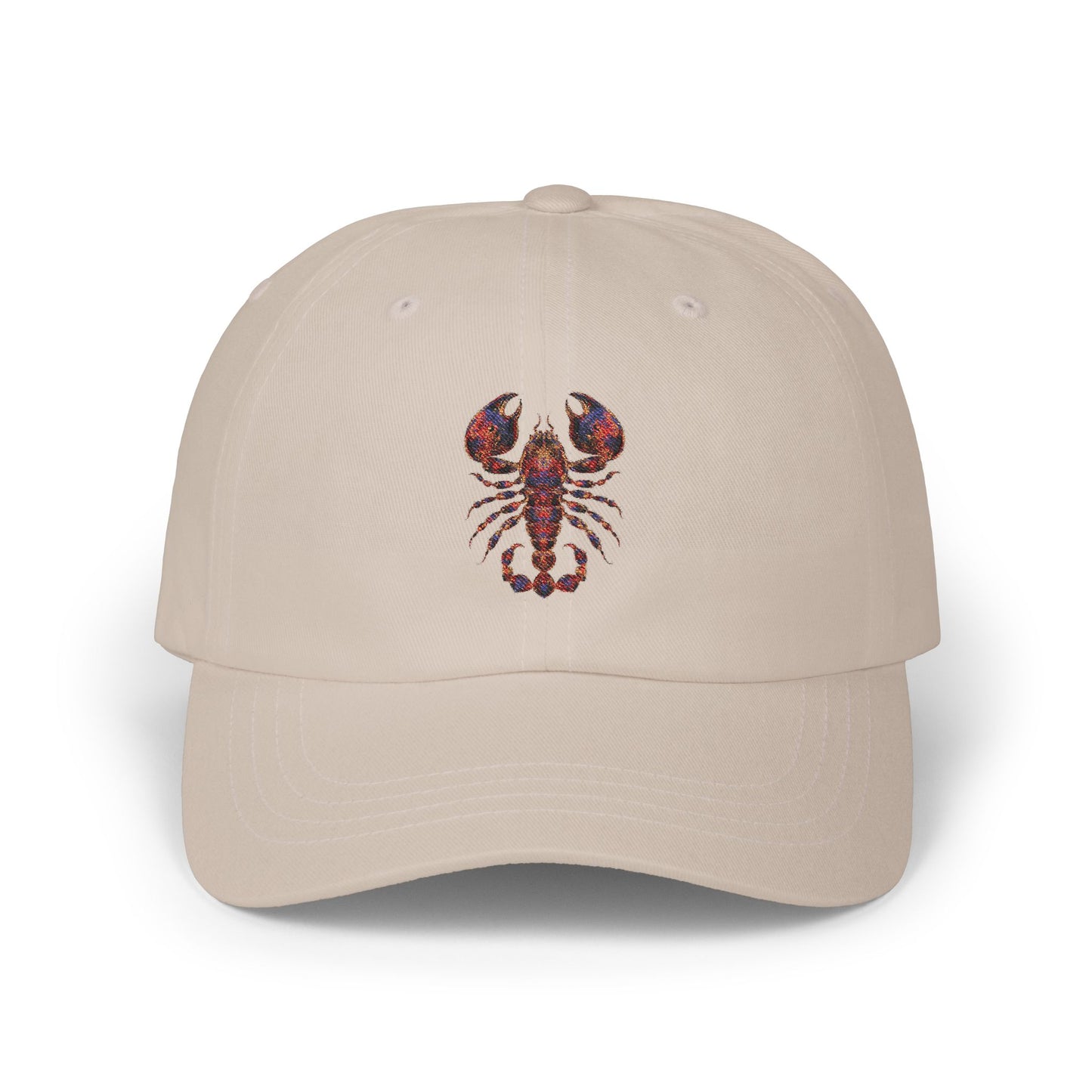 Lobster Embroidered Dad Cap, Casual Summer Hat, Gift for Seafood Lovers, Fun Beach Accessory, Unique Dad Gift