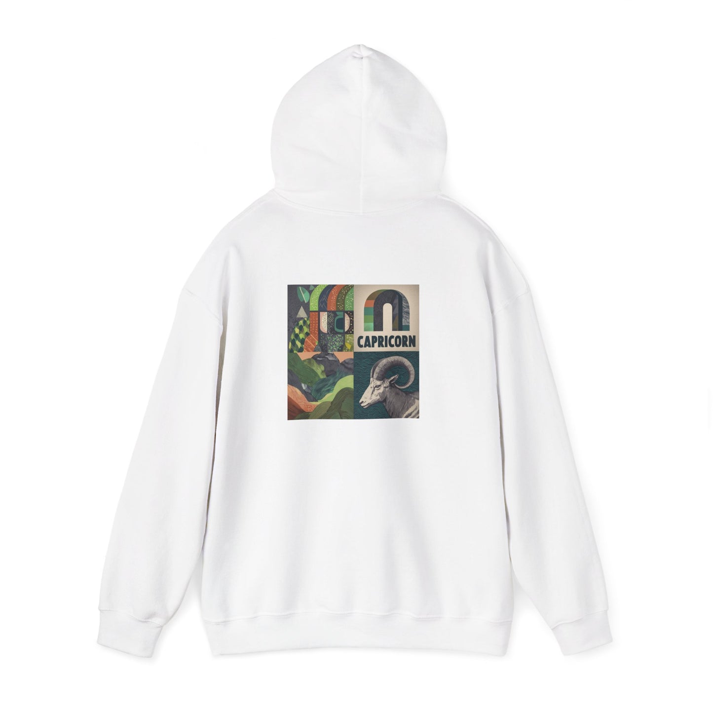 Capricorn Zodiac Hoodie - Unisex Heavy Blend™ with Stylish Astrology Art, Perfect Gift for Birthdays, Astrology Lovers, Cozy Fashion