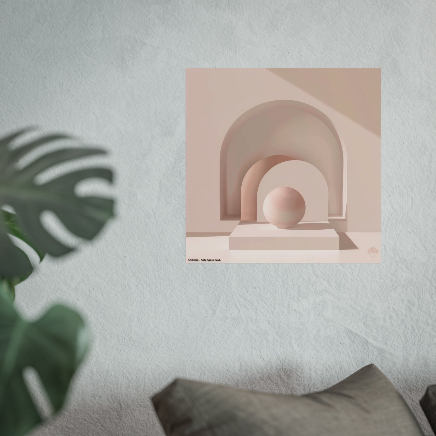 Cancer Zodiac Fine Art Poster — Celestial Crab Constellation Wall Art