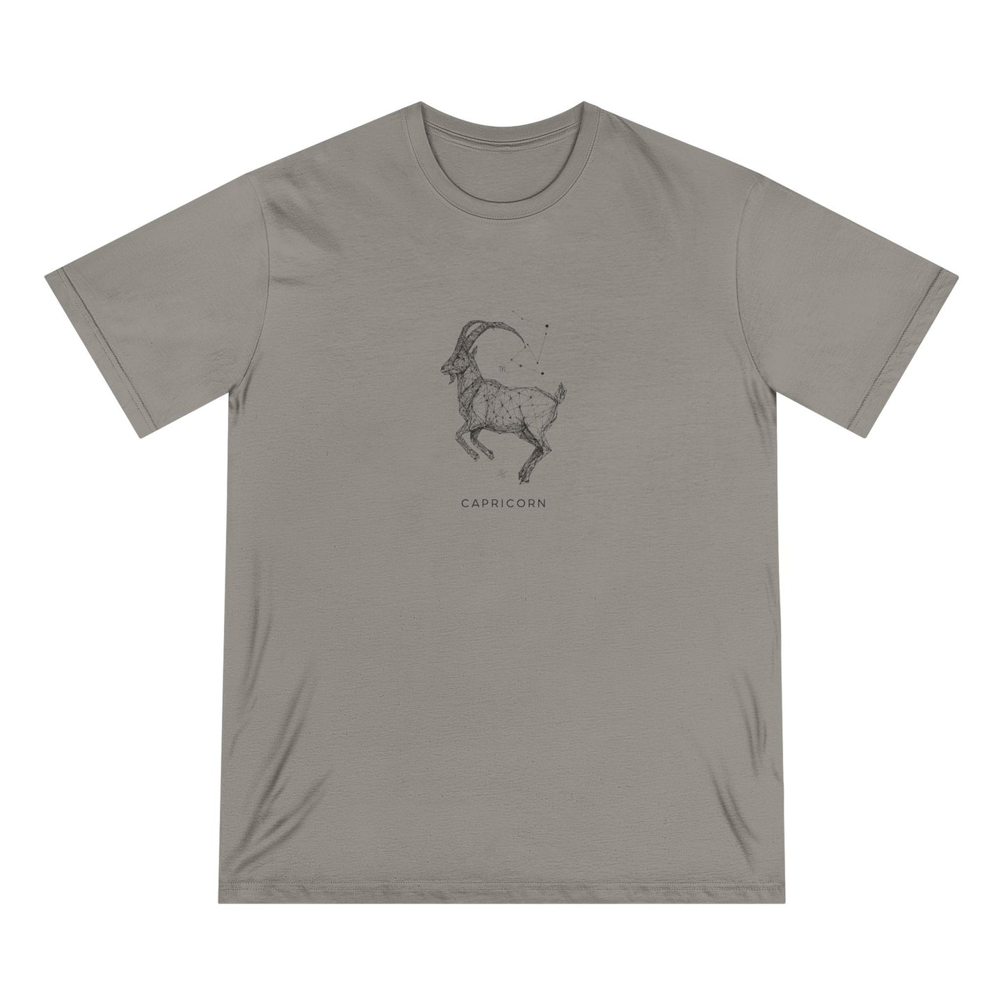 Whimsical Goat Organic T-Shirt, Eco-Friendly Tee, Nature Lover Gift, Casual Wear, Perfect for Earth Day, Animal Enthusiast Apparel