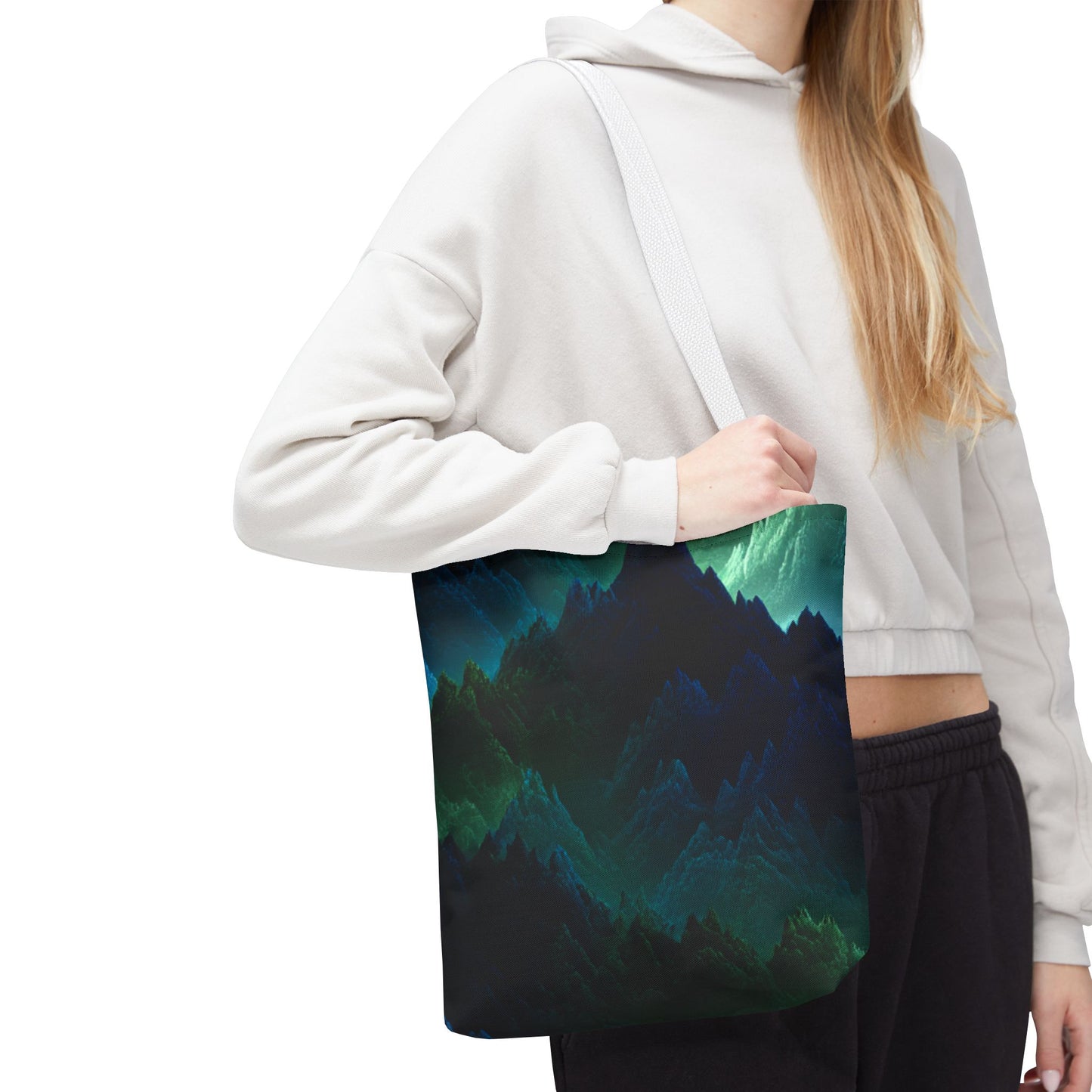 Earth Element Capricorn Tote Bag | ♑ Mystical Mountain | Psychedelic Carryall