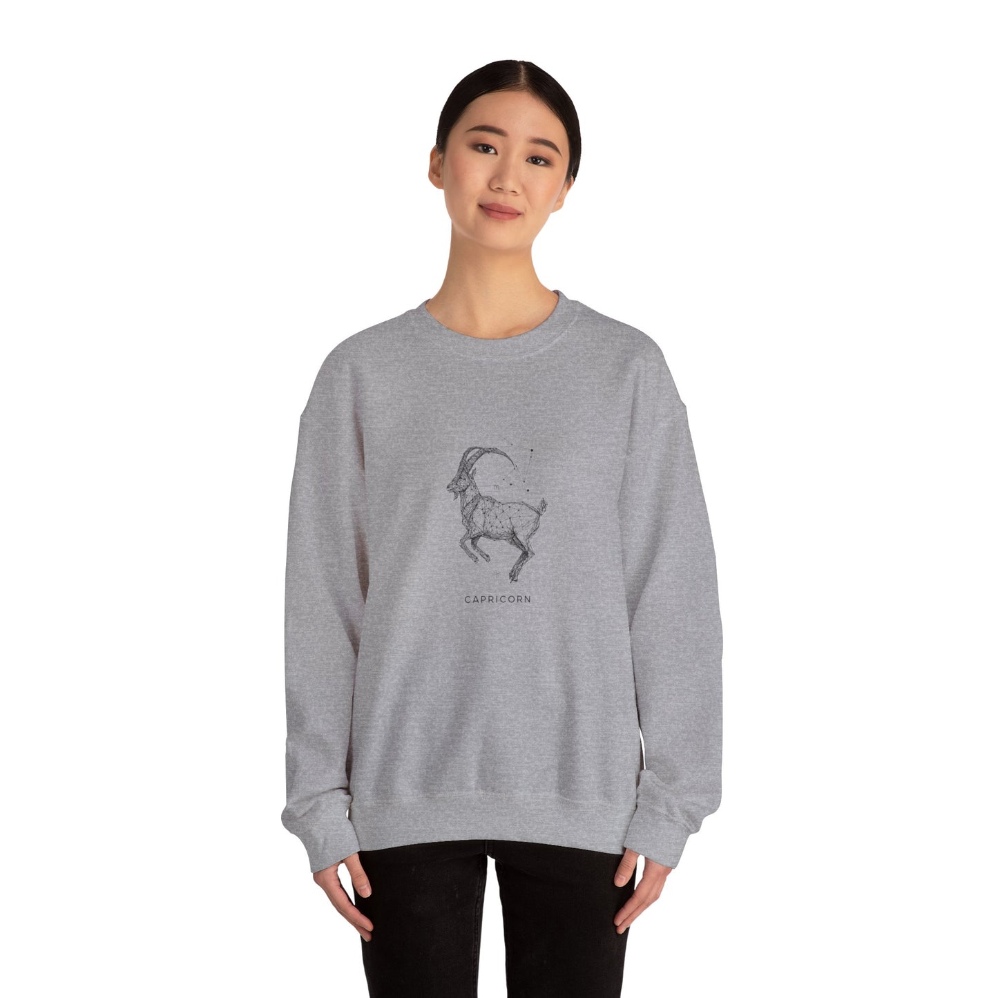 Capricorn Zodiac Sweatshirt, Astrology Gift, Unisex Pullover, Cozy Crewneck, Horoscope Apparel, Astrology Lover Must-Have