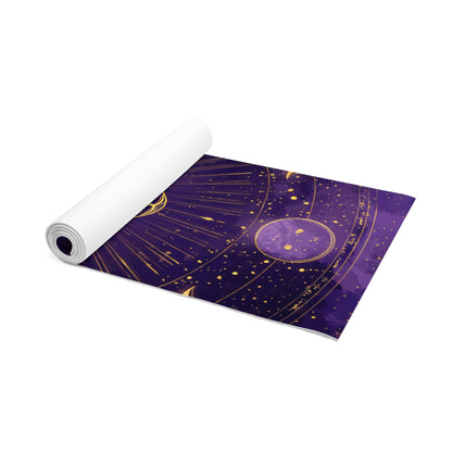 Celestial Yoga Mat – Cosmic Vibes, Astrology Gift, Meditation Accessory, Fitness Essential, Home Decor