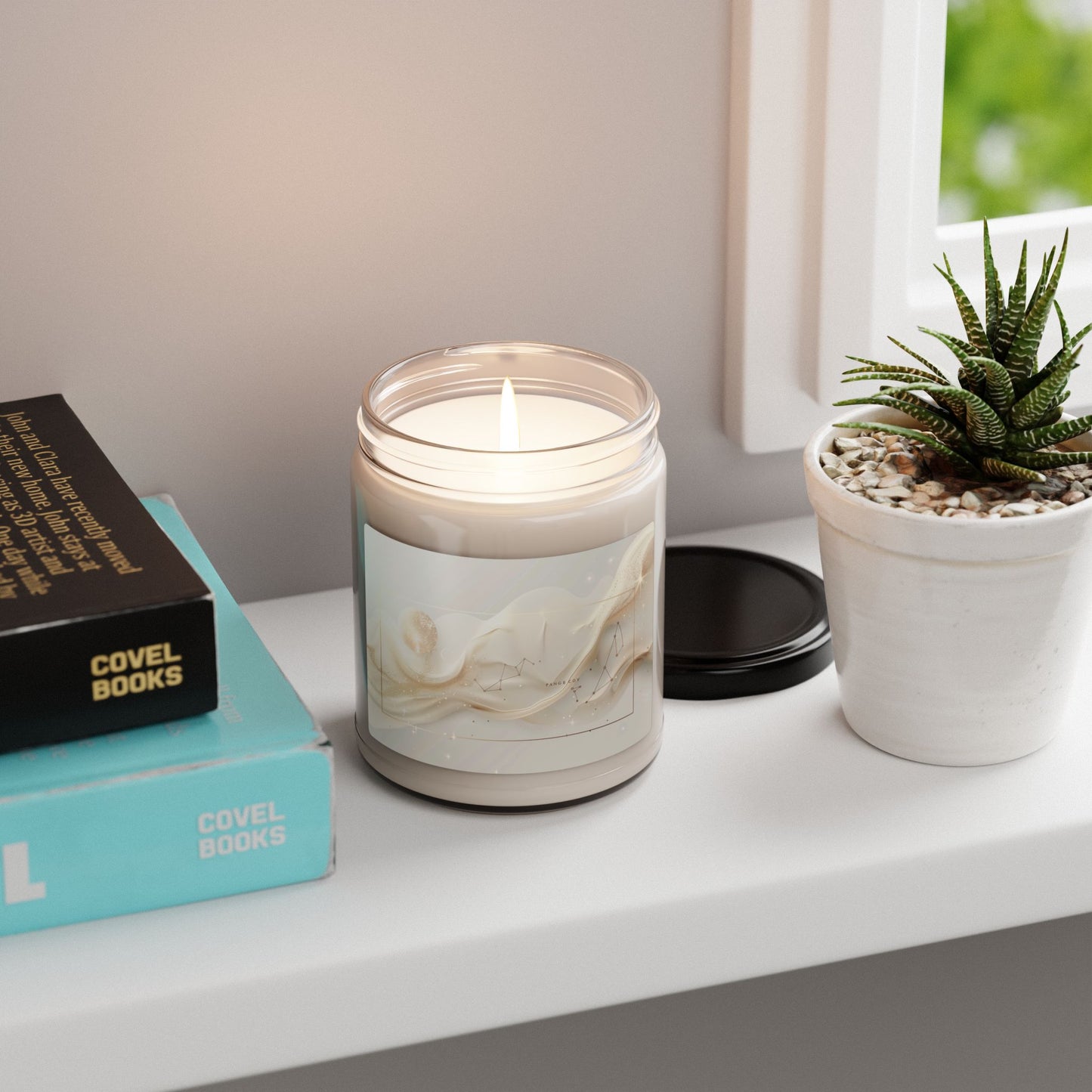 Calming Scented Soy Candle - Relaxing Aromatherapy for Home, Wellness Gift, Cozy Ambiance, Spa Experience, Eco-Friendly Decor