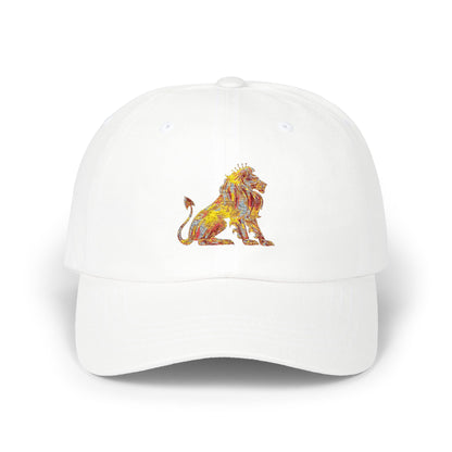 Vibrant Lion Dad Cap, Parents Gift, Casual Style, Summer Accessory, Unisex Hat, Birthday Present, Everyday Wear