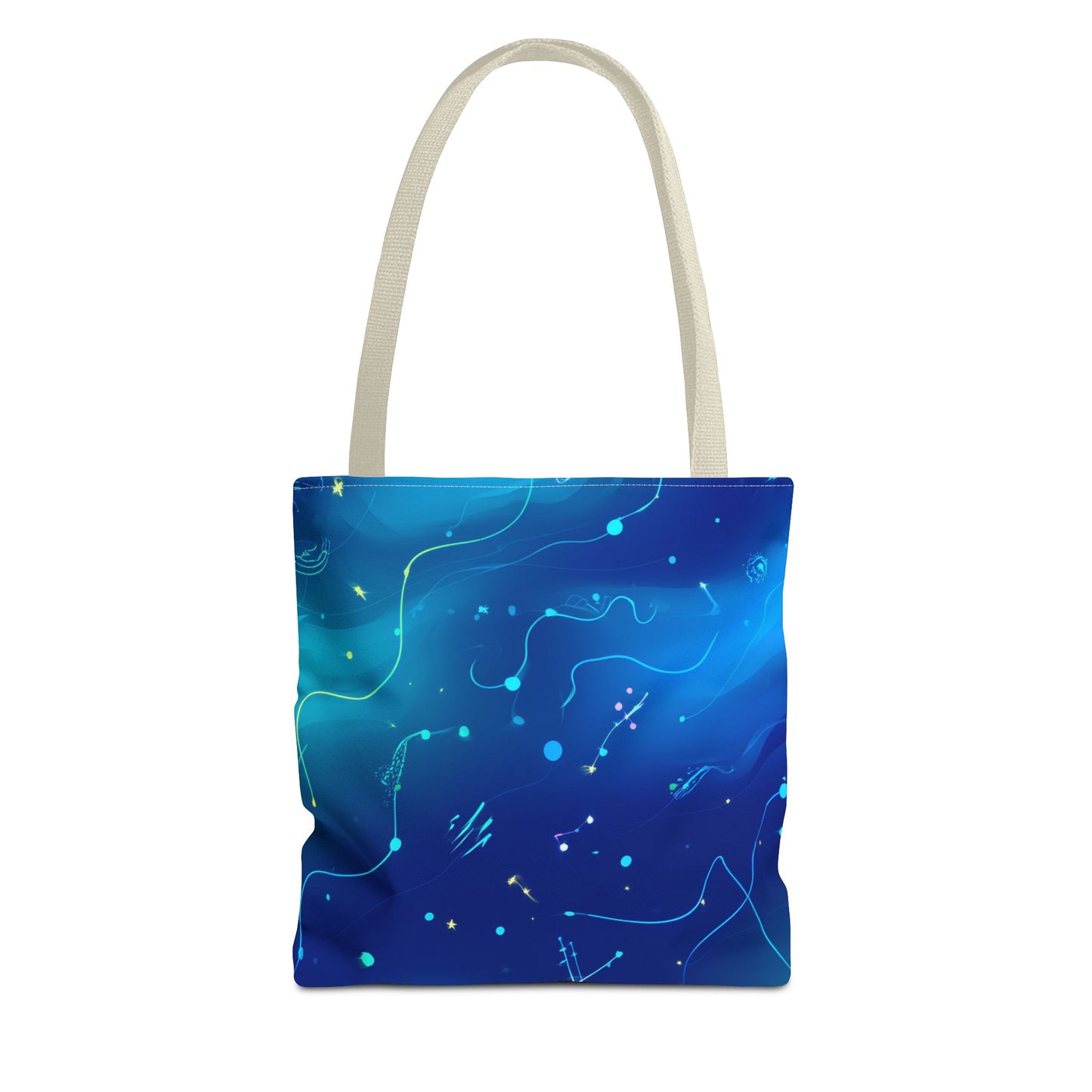 Celestial Tote Bag, Cosmic Tote, Universe Shopper, Astral Bag, Galaxy Gift, Starry Accessory
