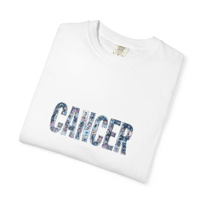 Cancer Zodiac T-Shirt, Astrology Tee, Gift for Cancer Friends, Unisex Horoscope Shirt, Personalized Star Sign Apparel