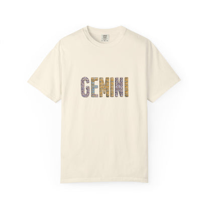 Gemini Zodiac T-Shirt, Unisex Astrology Tee, Horoscope Gift, Birthday T-Shirt, Astrology Lover Apparel