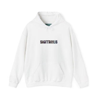 Sagittarius Retro Hooded Sweatshirt - Astrology Gift, Zodiac Apparel, Unisex Hoodie, Cozy Fashion, Horoscope Merchandise