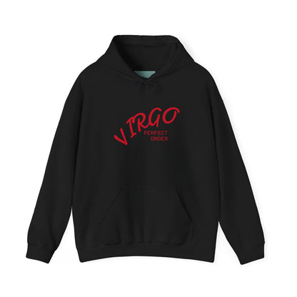 Earth Element Virgo Hooded Sweatshirt | ♍ Perfect Order | Psychedelic Zodiac Hoodie
