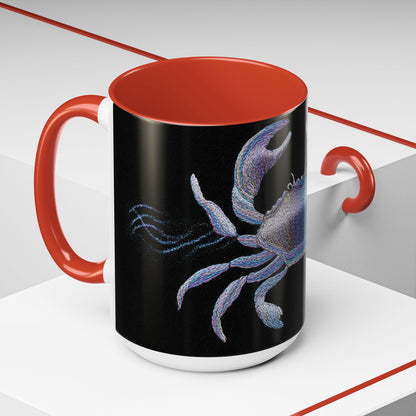 Mug, Cancer Zodiac Coffee Cup, Horoscope Tea Mug, Astrology Gift, Constellation Design, Birthday Present, Ceramic Mug