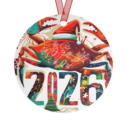 Metal Ornaments, Cancer Zodiac Sign Decoration, Astrology Gift, Horoscope Ornament, Celestial Décor, Astrological Christmas Gift