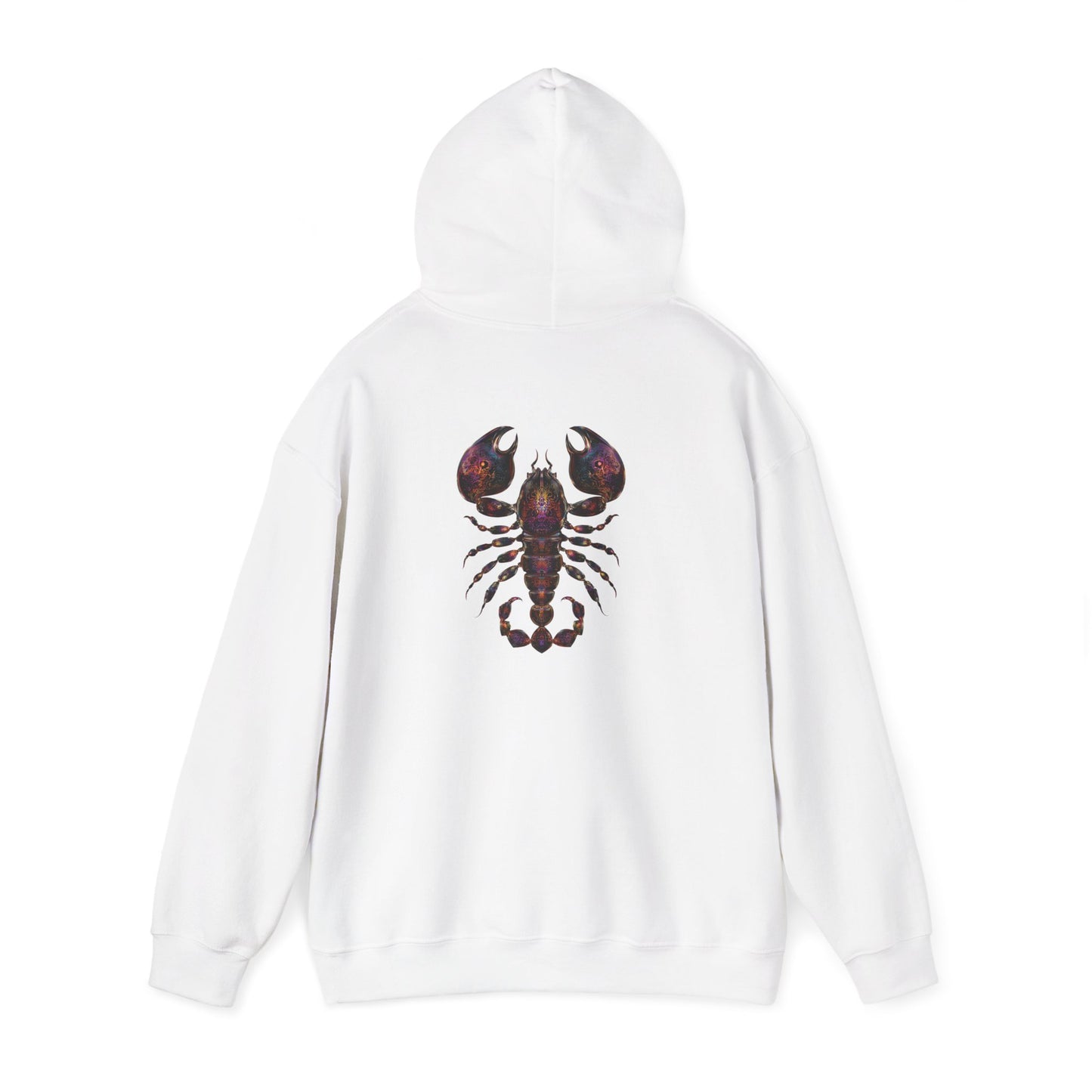 Water Element Scorpio Hooded Sweatshirt | ♏ Mystical Scorpion | Psychedelic Zodiac Hoodie