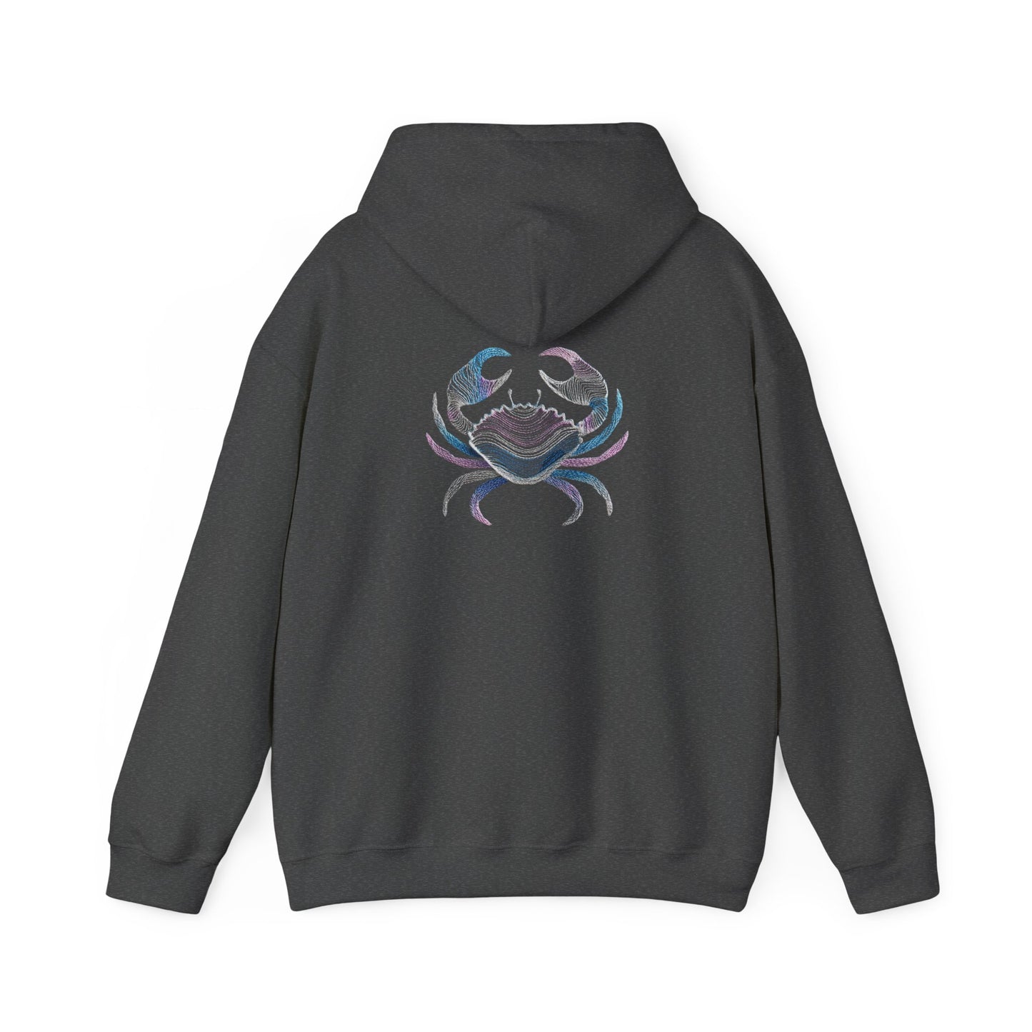 Water Element Cancer Unisex Hoodie | ♋ Cozy Crab | Psychedelic Zodiac Sweatshirt