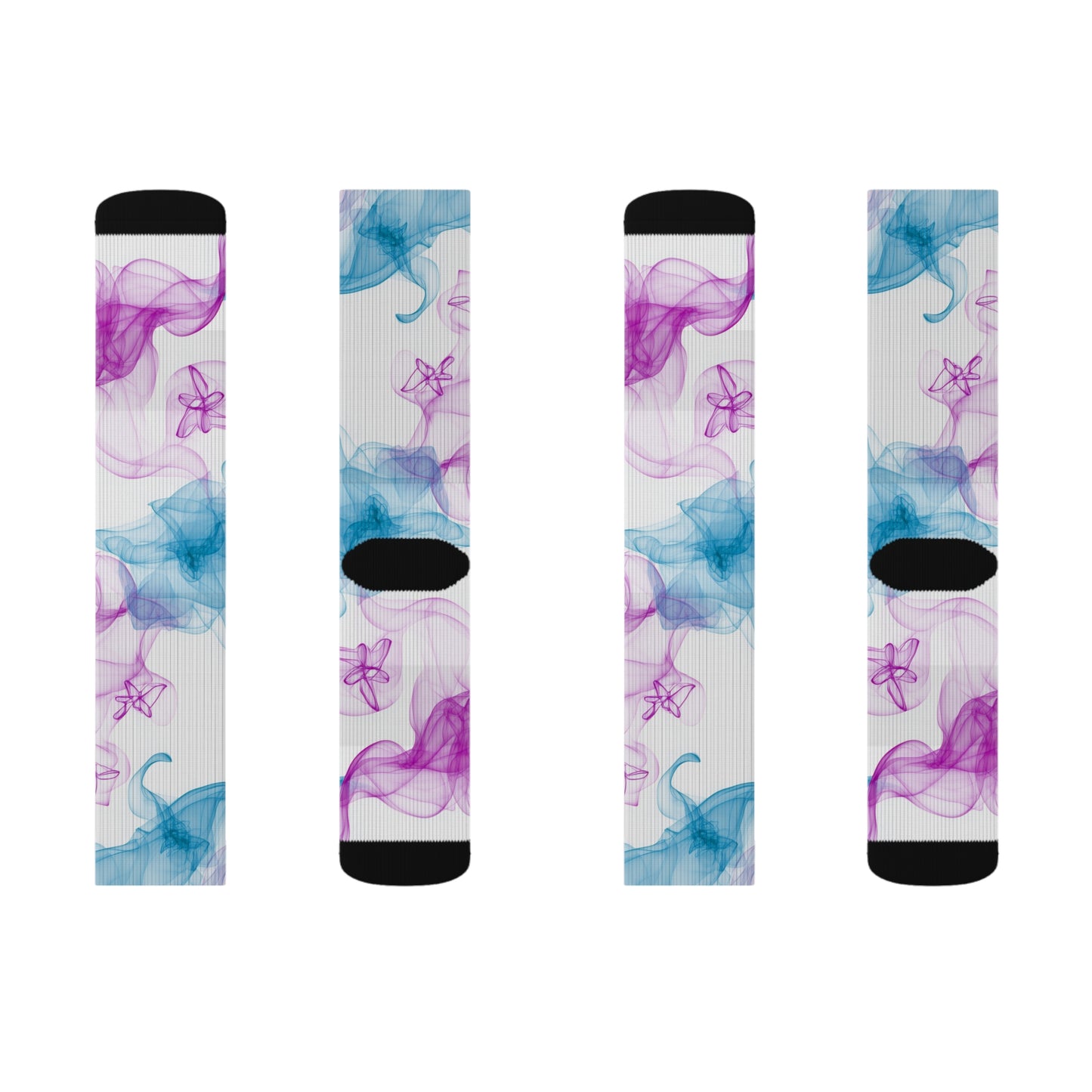 Artistic Sublimation Socks with Colorful Smoke Design, Gift for Sock Lovers, Fashionable Women's Accessories, Unique Gift for [...]