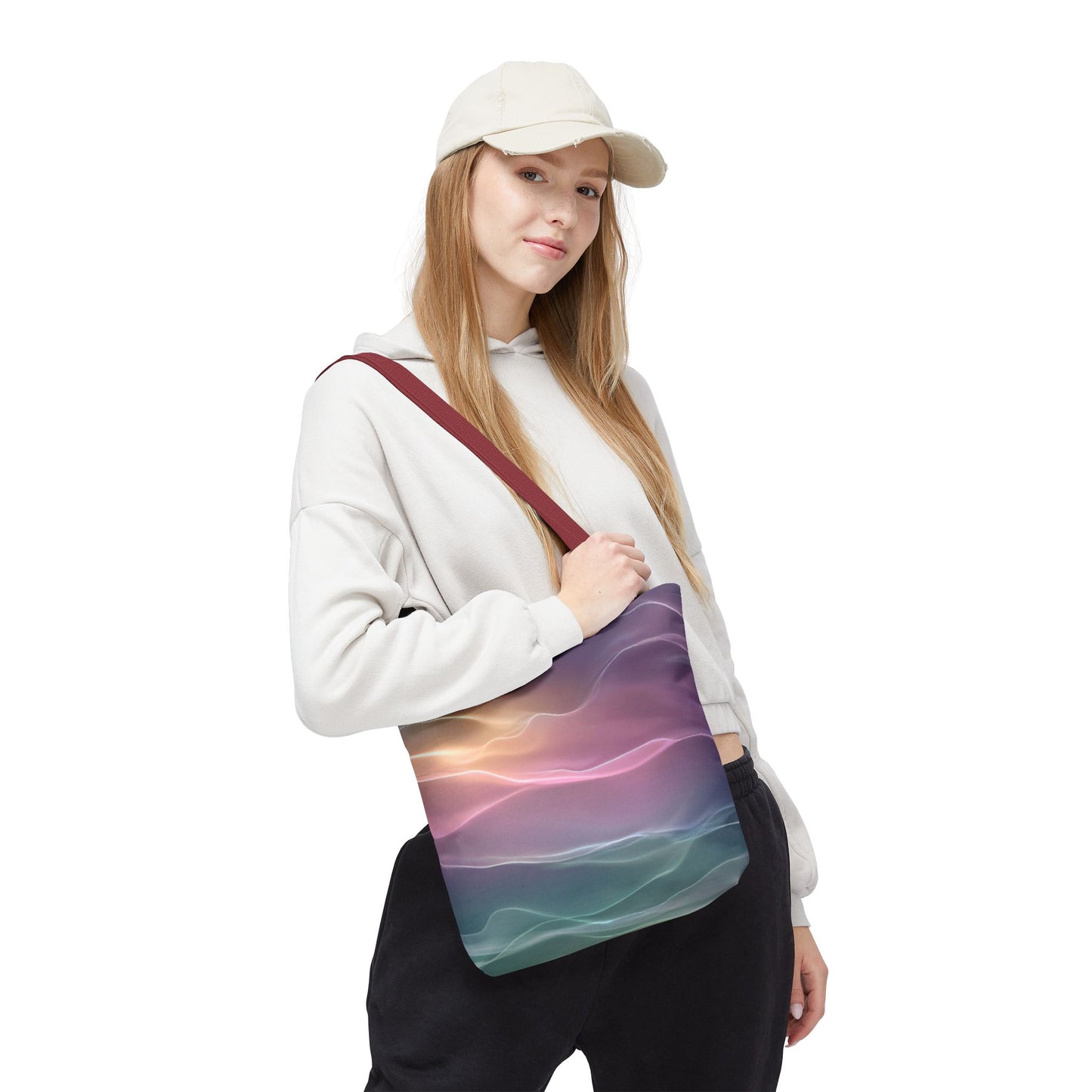 Earth Element Tote Bag | Taurus Virgo Capricorn | Psychedelic Abstract Design