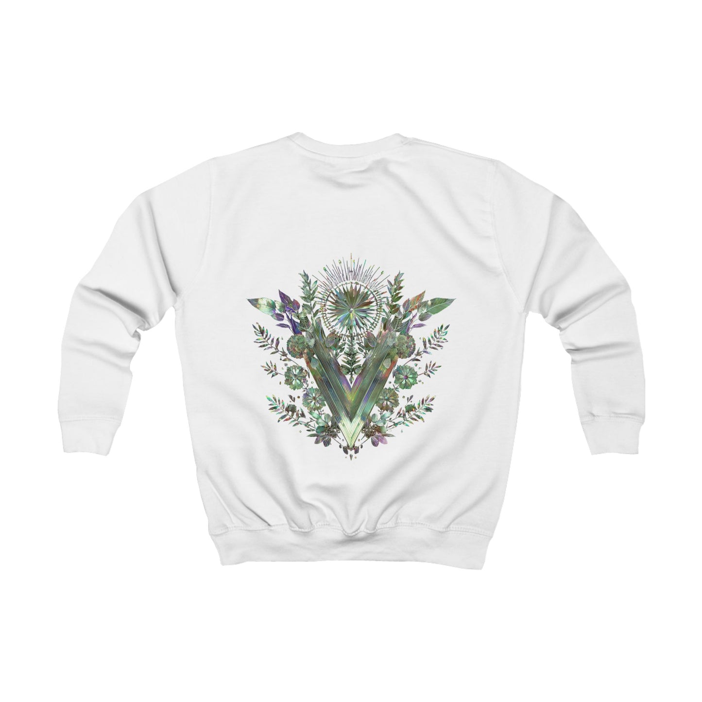 Earth Element Virgo Kids Sweatshirt | ♍ Perfect Order | Psychedelic Youth Apparel