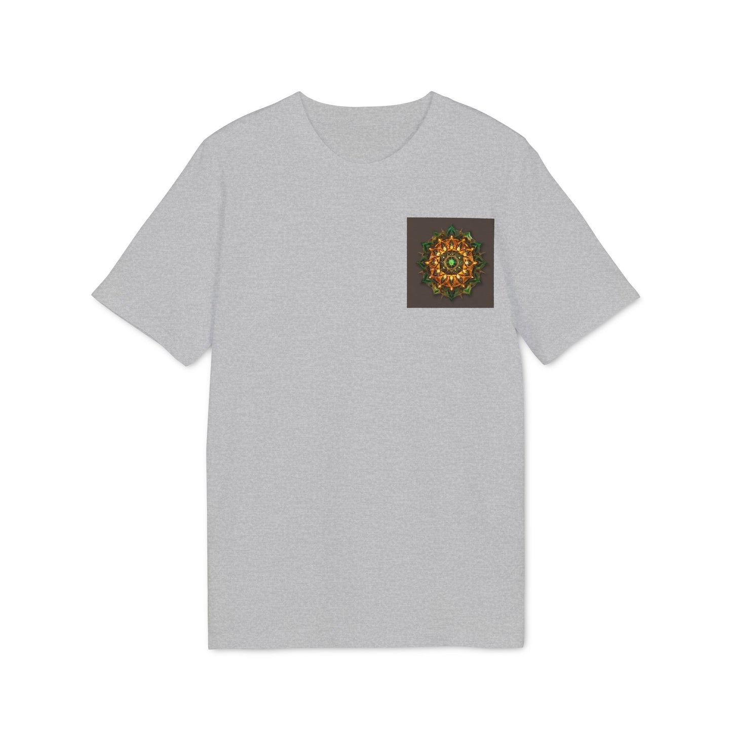 Artistic Mandala T-Shirt | Unisex Graphic Tee for Creators, Gift for Artists, Casual Wear, Bohemian Style, Unique Design