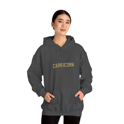Capricorn Zodiac Hoodie - Unisex Heavy Blend™ with Stylish Astrology Art, Perfect Gift for Birthdays, Astrology Lovers, Cozy Fashion