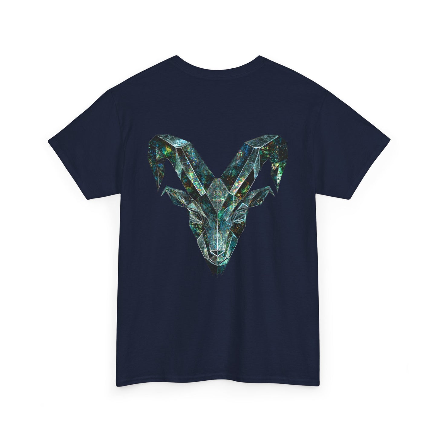 Earth Element Capricorn Unisex Tee | ♑ Mountain Ram | Psychedelic Zodiac Shirt