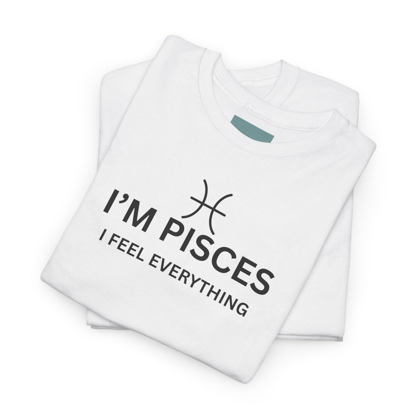 Im Pisces I Feel Everything TShirt  Astrology Pisces Tee