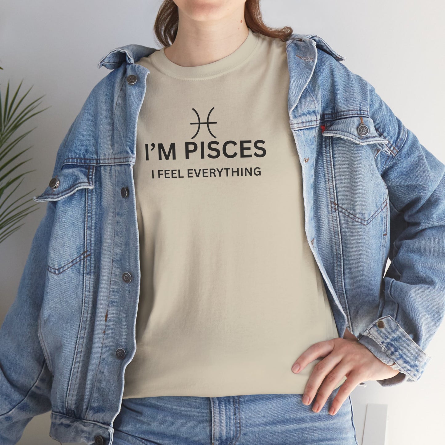Im Pisces I Feel Everything TShirt  Astrology Pisces Tee