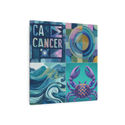 Cancer Zodiac Metal Art Sign, Home Decor, Personalized Gift, Astrology Wall Art, Zodiac Sign Decor, Birthday Gift