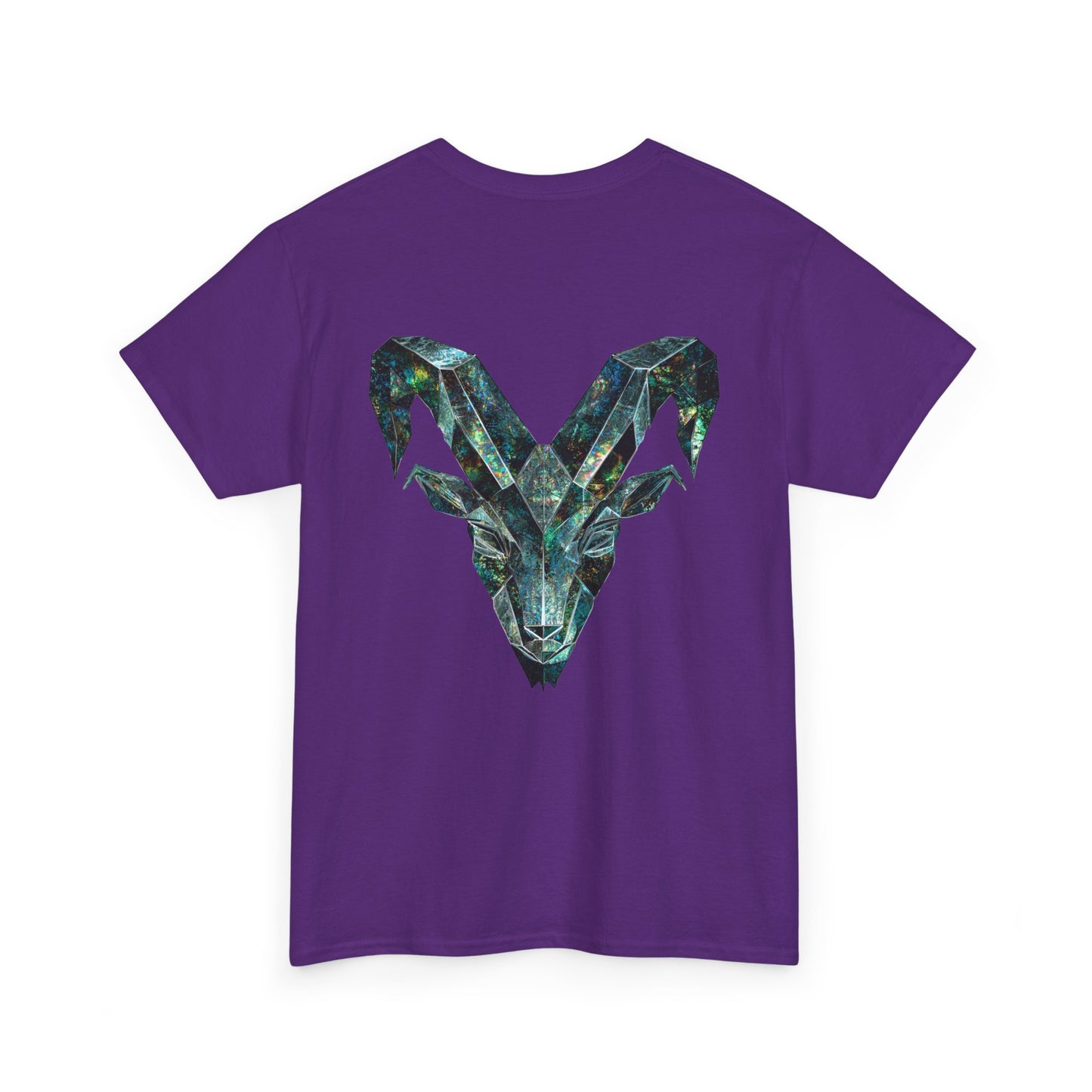 Earth Element Capricorn Unisex Tee | ♑ Mountain Ram | Psychedelic Zodiac Shirt
