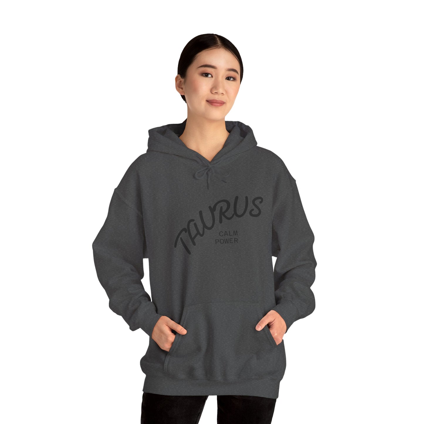 Taurus Hoodie - Calm Power Unisex Sweatshirt, Astrology Gift, Horoscope Apparel, Zodiac Sign Clothing, Taurus Birthday Present