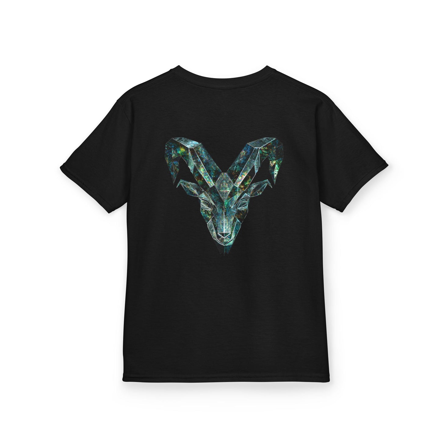Earth Element Capricorn Kids Tee | ♑ Mountain Ram | Psychedelic Youth Shirt