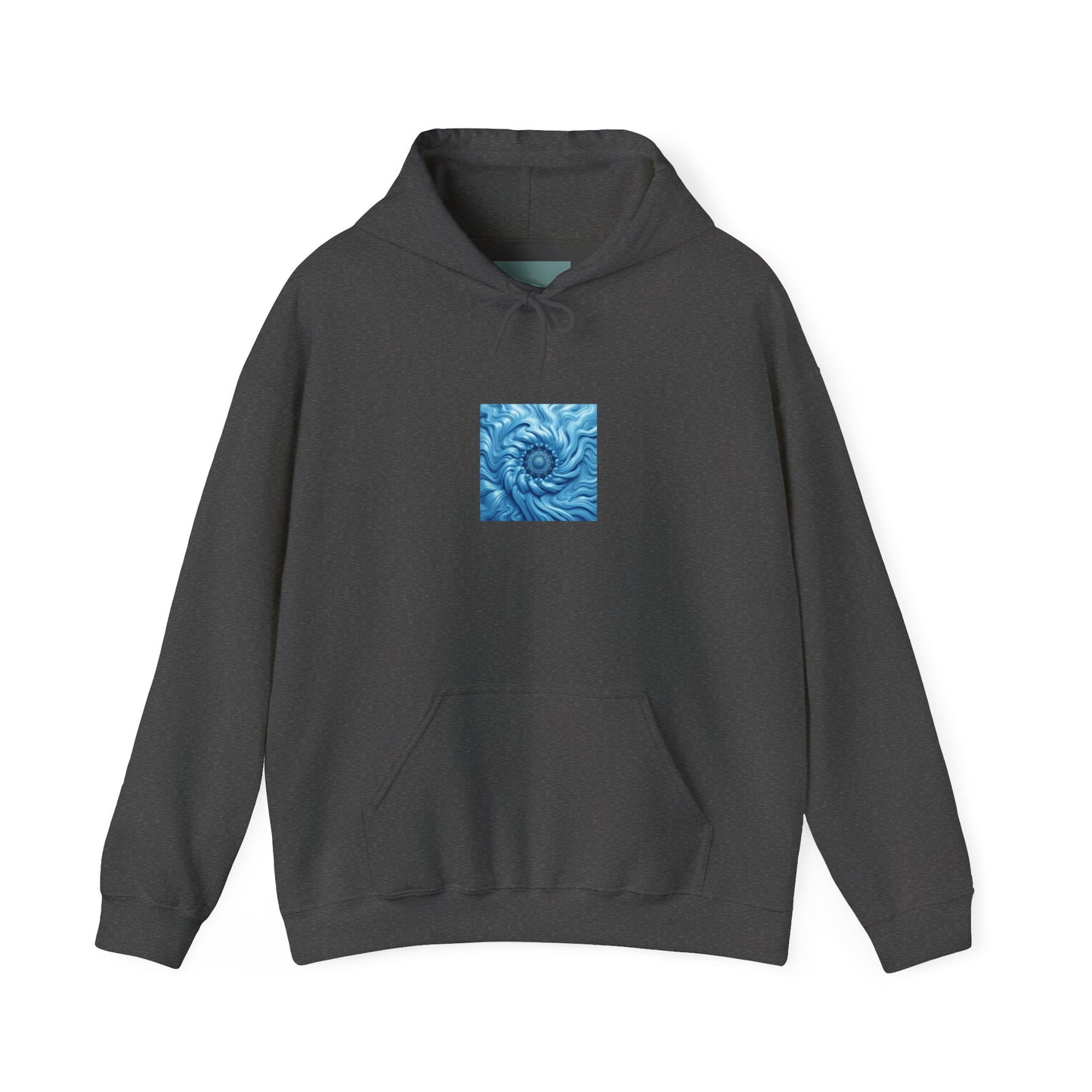 Ocean Swirl Hoodie - Cozy Unisex Sweatshirt for Artsy Souls, Perfect for Gift-Giving, Relaxation, and Casual Wear