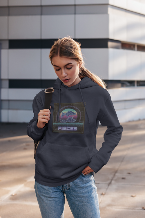 Pisces Zodiac Hoodie - Unisex Astrology Sweatshirt