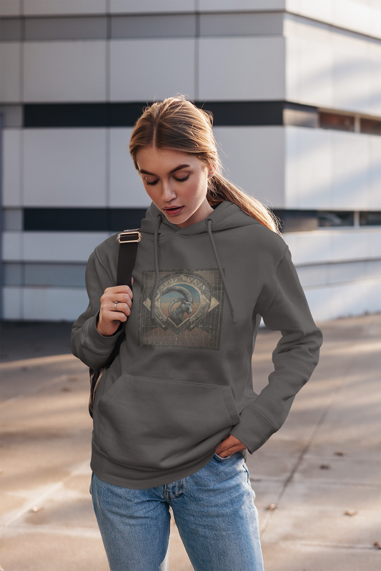 Capricorn Earth Sign Hoodie - Premium Unisex Sweatshirt for Ambitious Achievers