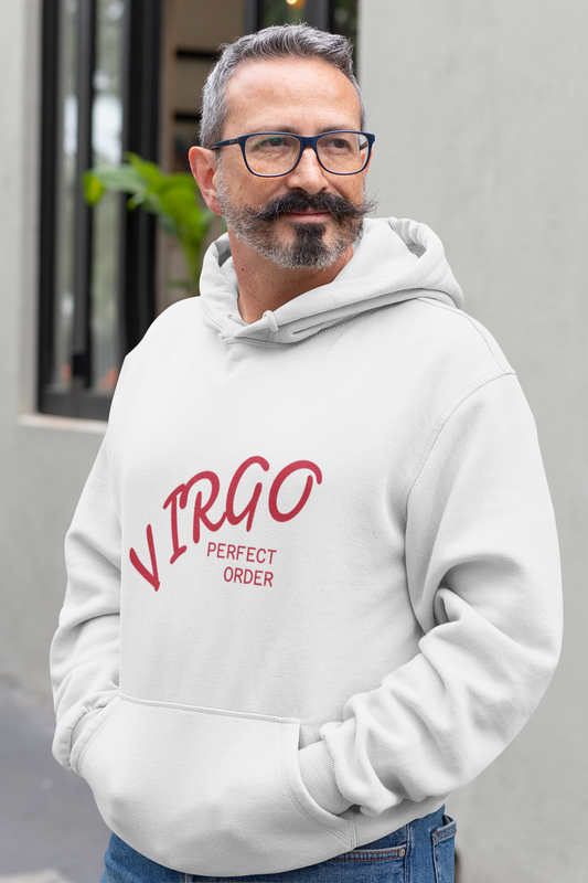 Earth Element Virgo Hooded Sweatshirt | ♍ Perfect Order | Psychedelic Zodiac Hoodie