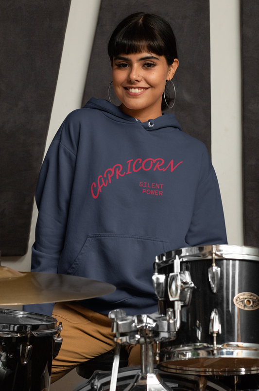 Earth Element Capricorn Hoodie | ♑ Mountain Ram | Psychedelic Zodiac Sweatshirt