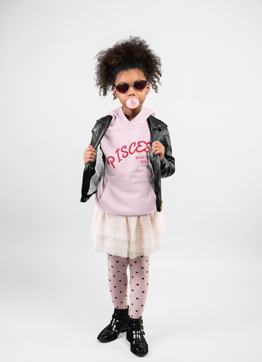 Water Element Pisces Hooded Sweatshirt | ♓ Mystical Fish | Psychedelic Zodiac Hoodie