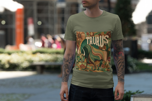 Taurus Zodiac Tee, Unisex Astrology T-Shirt, Taurus Gift, Horoscope Tee, Birthday Gift for Taurus