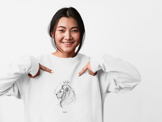 Majestic Lion Crewneck Sweatshirt | Casual Streetwear, Animal Lover Gift, Cozy Fall Style, Unisex Apparel, Inspirational Fashion