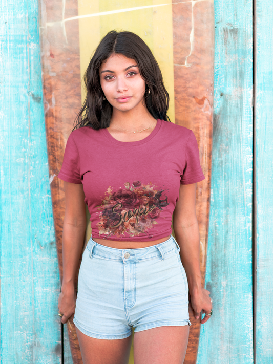 Floral Graphic Tee, Women's Favorite Floral T-Shirt, Cute Spring Top, Stylish Gift for Her, Casual Everyday Wear, Flower Design Tee