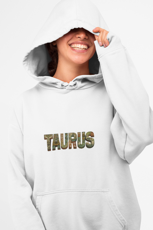 Taurus Zodiac Hoodie, Astrology Sweatshirt, Star Sign Gift, Unisex Taurus Sweatshirt, Horoscope Clothing, Unique Astrology Apparel